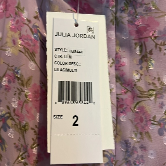 Julia Jordan Floral Tie Dress NWT - Picture 8 of 8